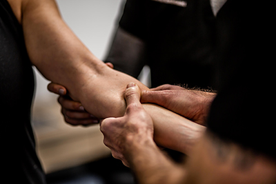 Manual Adhesion Release for Elbow Pain